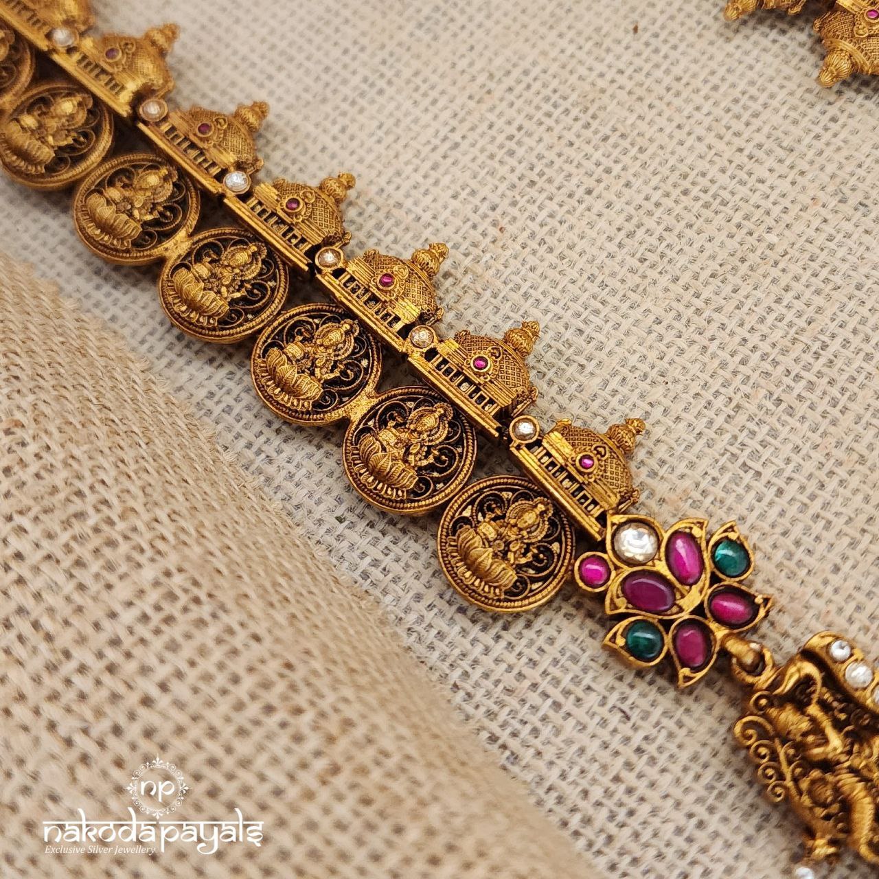 Lakshmi Embrace 3D Neckpiece (Gn8294)