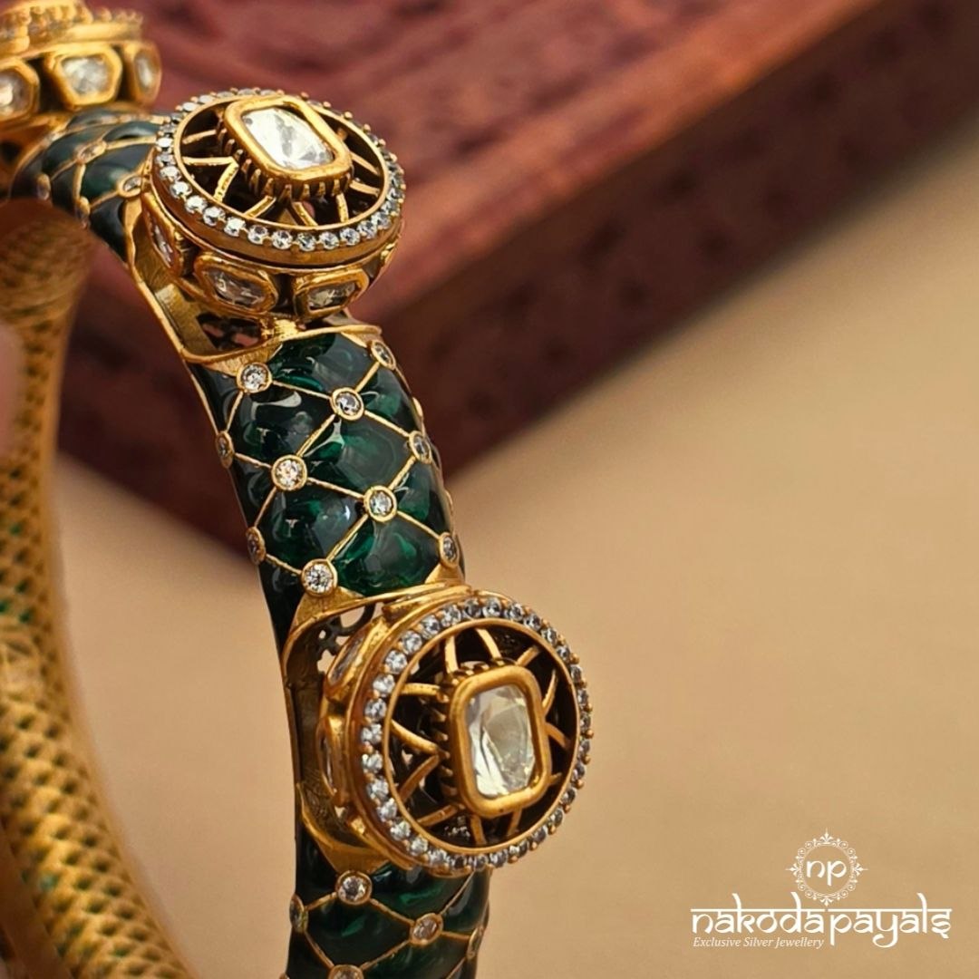 Emerald Green Kada  (2.4) (Gk3264)