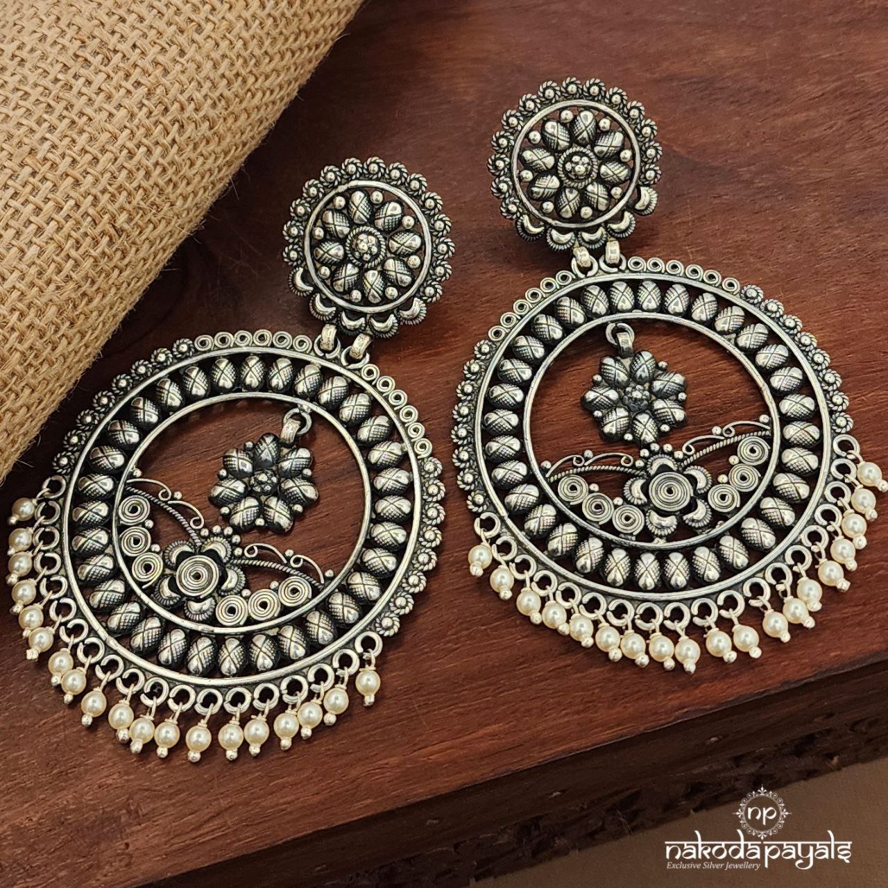 Circular Drop Earrings (C3721)