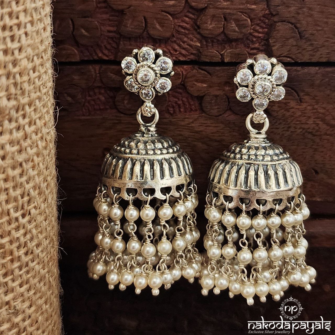 Gorgeous Floral Jhumka (J1375)