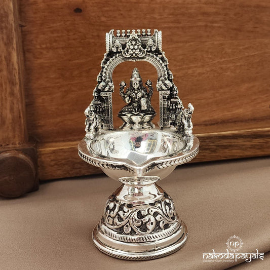 Lakshmi Oxidised Kamakshi Deepam  (Aa2059)