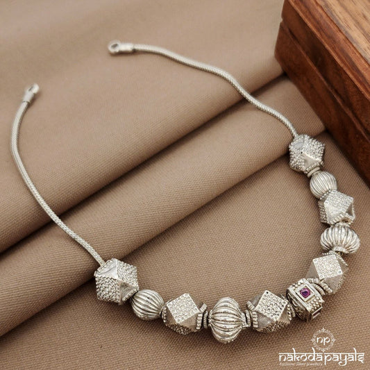 Squarish Ball Neckpiece (N11358)