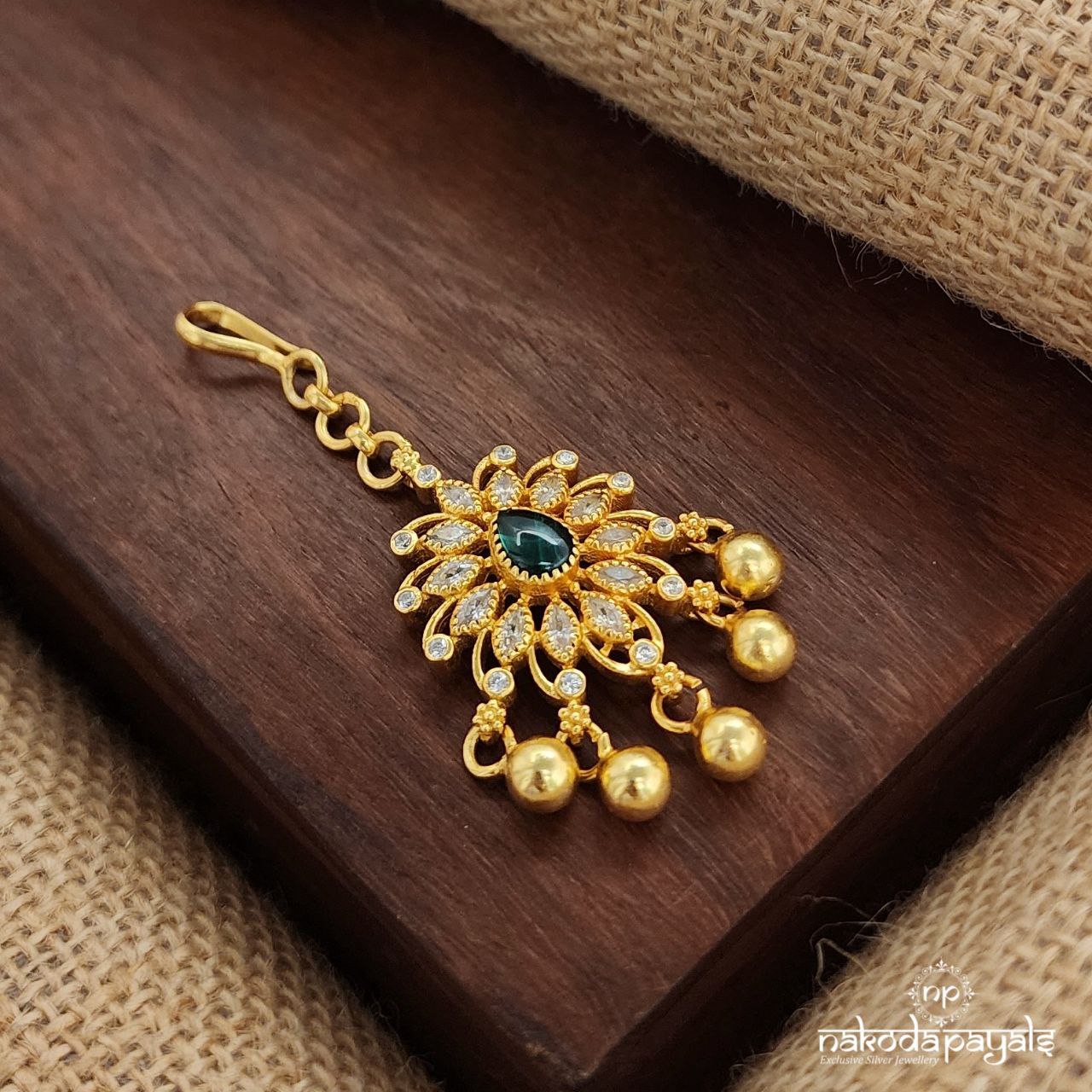 Ball Drop Maang Tika (Gm1006)