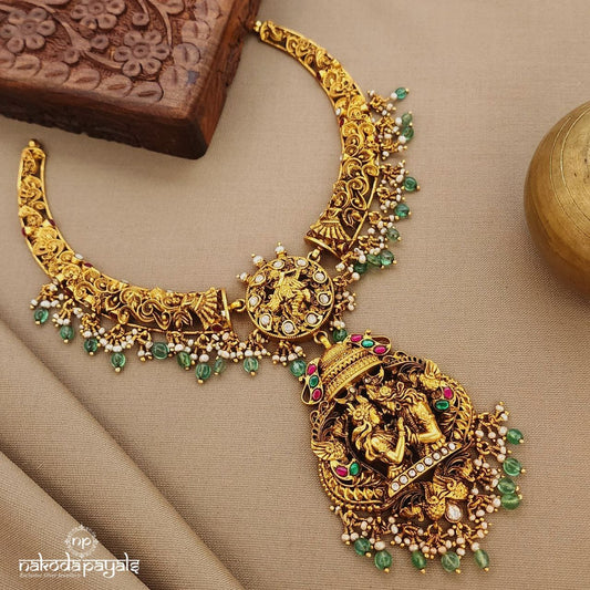 Lovely Radhakrishnan Kundan Neckpiece (Gn9590)