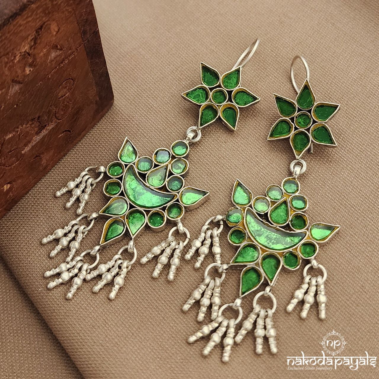 Green Glass Hangings (H2223)