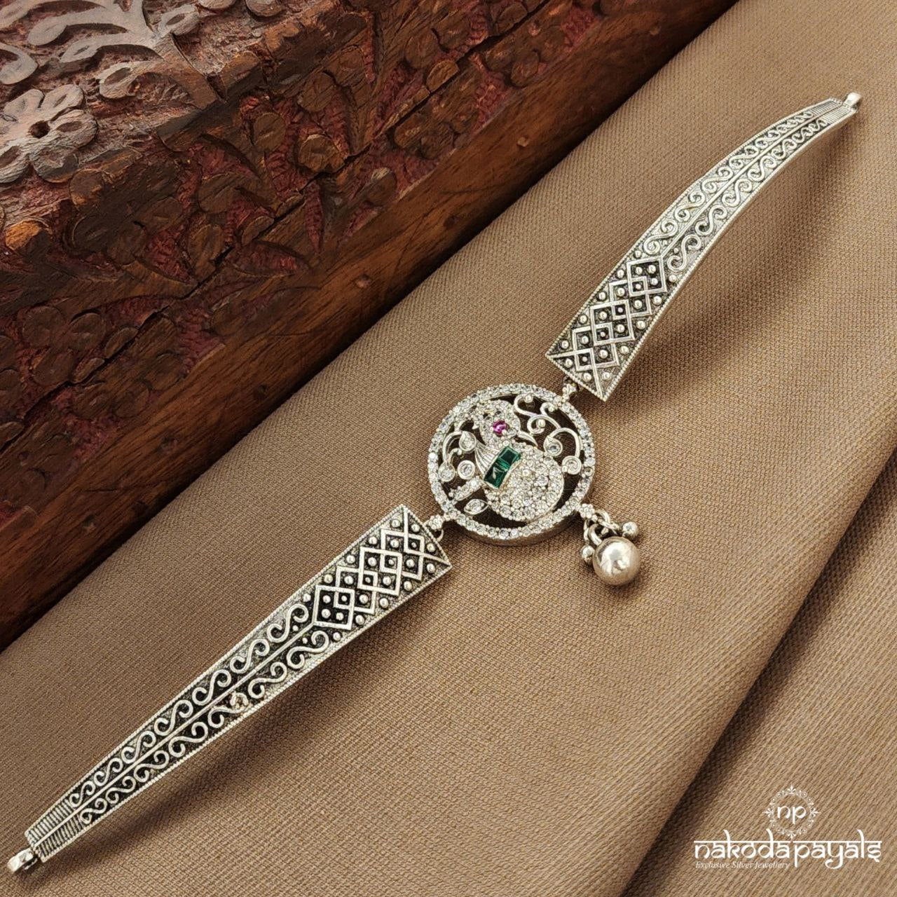 Circular Peacock Choker (N11434)