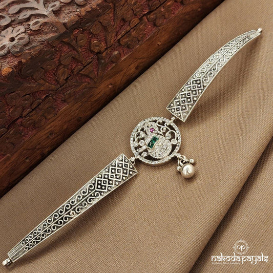 Circular Peacock Choker (N11434)