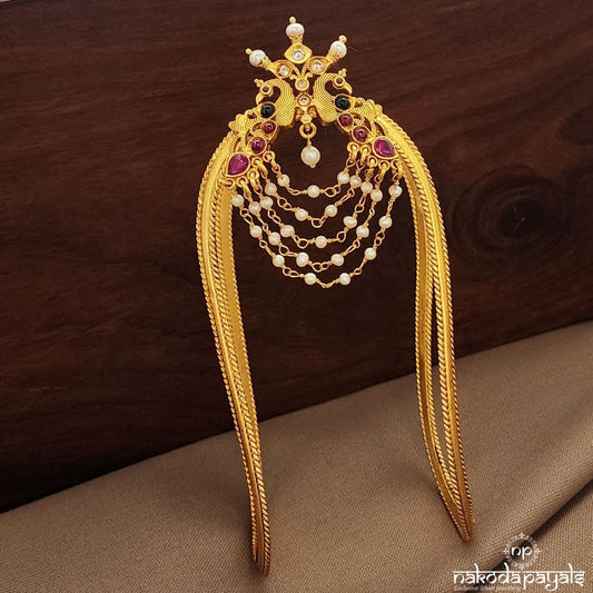 Layered Pearled Vanki Armlet (Ha0067)