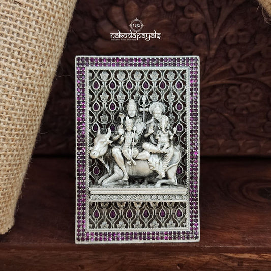 Stunning Shiv Parivar 3D Portrait (Aa1965)