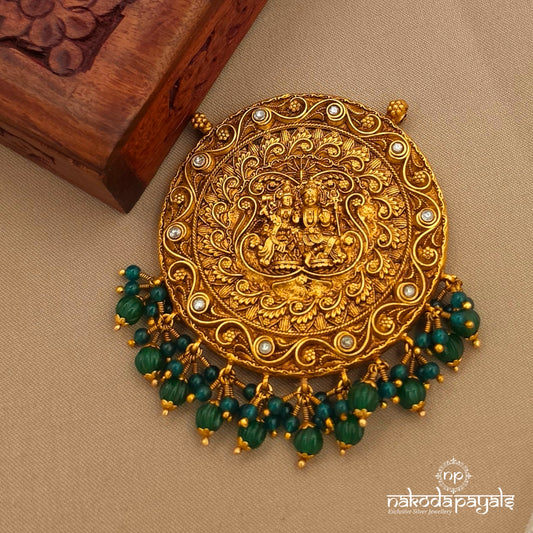 Shiva Parivar Reversible Kundan Pendant (Gp2409)