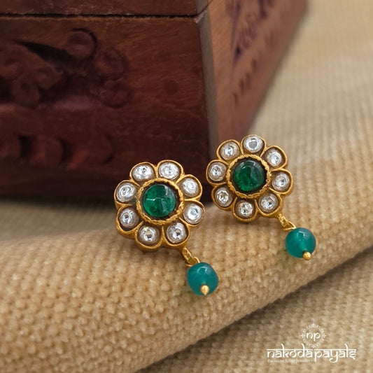 Green Drop Studs (Ge11079)