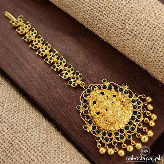 Lakshmi Green Maang Tika (Gm1038)