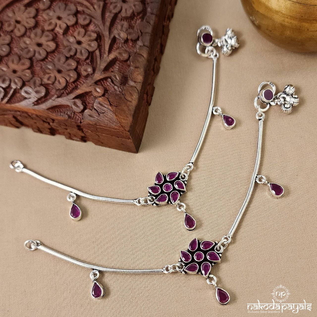 Baby Anklets (7.5 Inches ) (Variants Listed) (Ka9307)