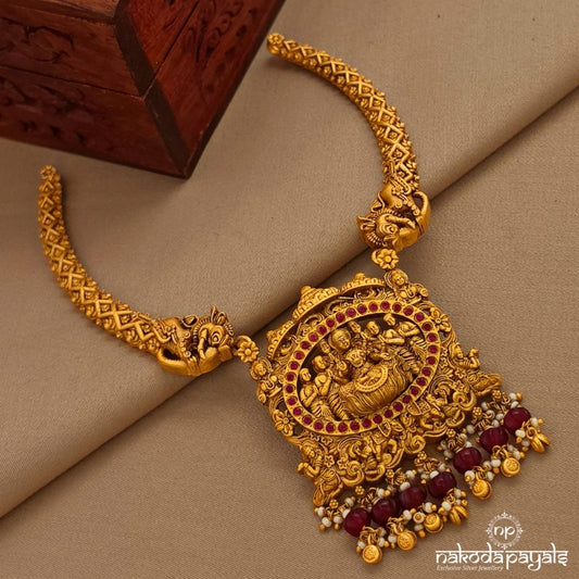 Stunning Pearly Lakshmi Neckpiece (Gn10160)