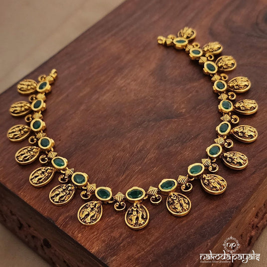 Radhakrishnan Green  Neckpiece (Gn9935)