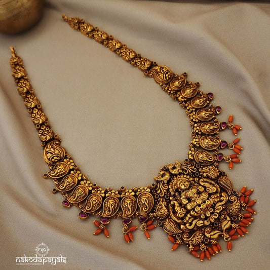 Coral Drops Neckpiece (Gn8465)
