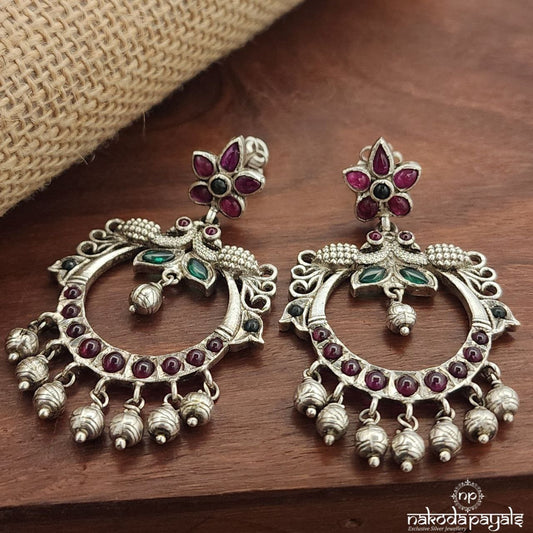 Graceful Peacock Earrings (C3716)