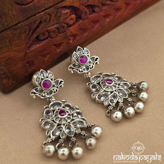 Exquisite Pink Chandbali (C4249)