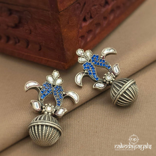 Blue Jhumka (S9596)