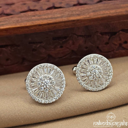 Elegant Crystal Cufflinks (CF0235)