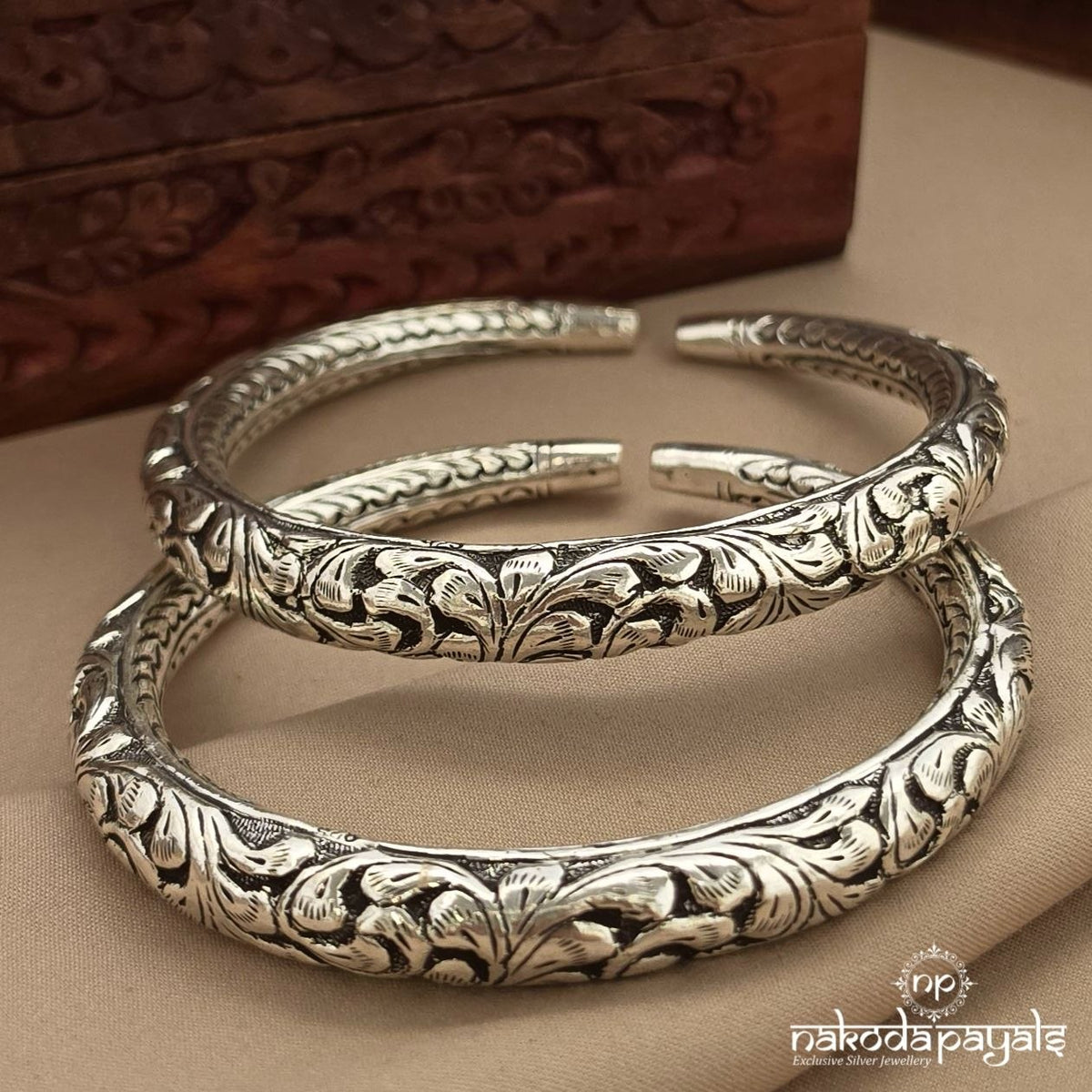 Floral Anklet Kada (Ak2366)