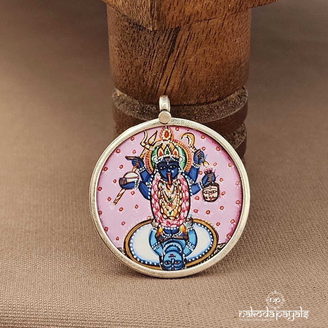 Kali Mata Painted Pendant (P2491)