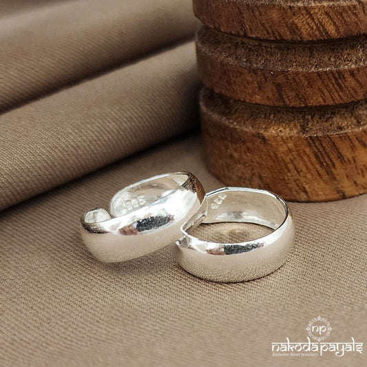 Broad White Toebands (T4735)