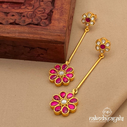 Stunning  Kundan Earrings (Ge10673)