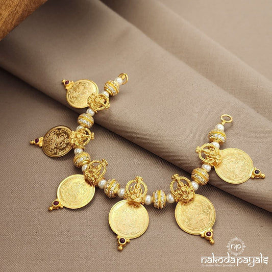 Traditional Lakshmi Kasu Neckpiece (Gn9294)