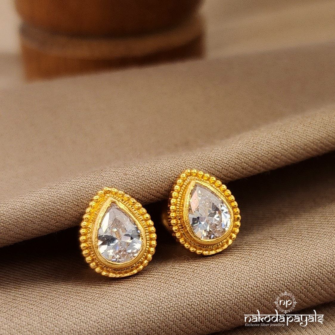 Cute Drop Pair Studs (Ge9863)
