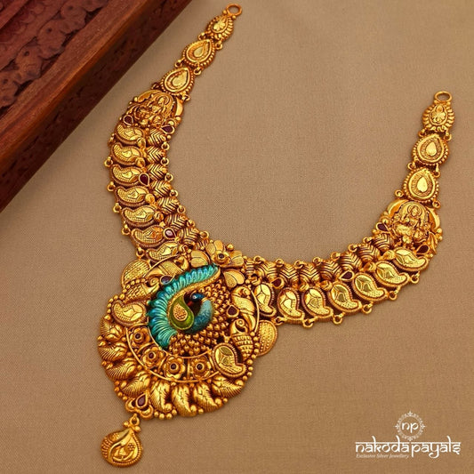 Exquisite Peocock Neckpiece (Gn10164)