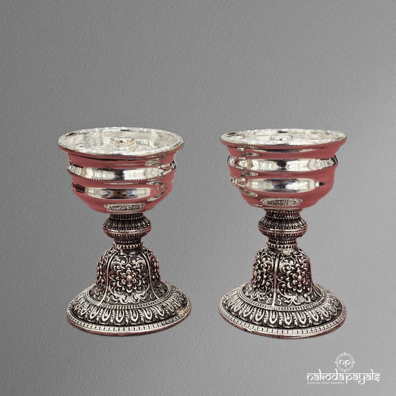 Mesmerizing Oxidised Deepam Pair (Aa2002_03)