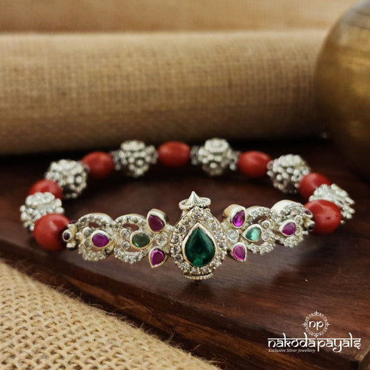 Coral Ball Openable Screw Kada (K6000)