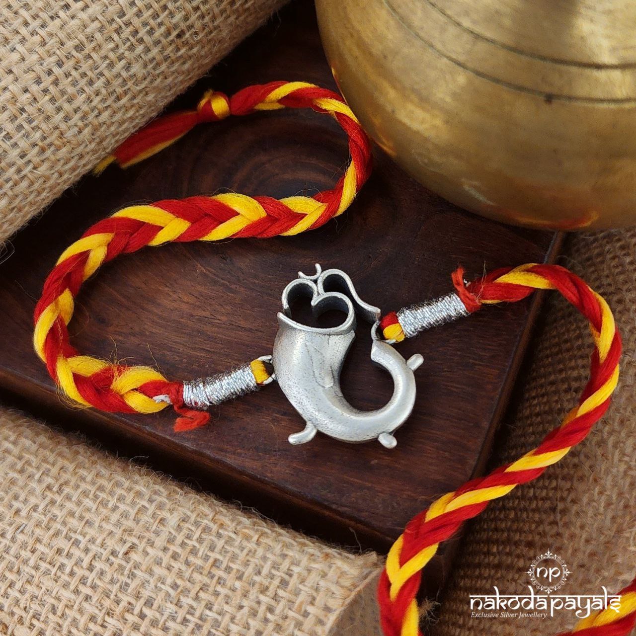 Om Ganesha Rakhi (R5679)