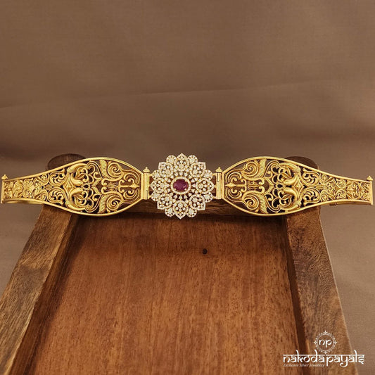 CZ Ruby Daab With Belt (D0246)