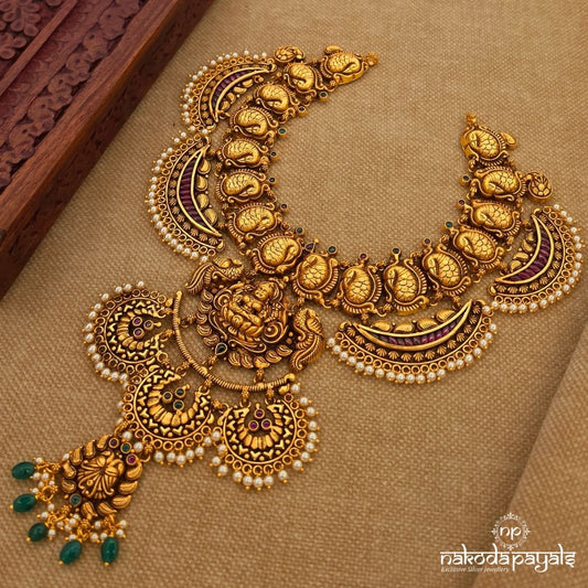 Traditional Lakshmi Neckpiece (Gn10549)