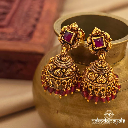 Endearing Squarish Jhumka (Ge10602)