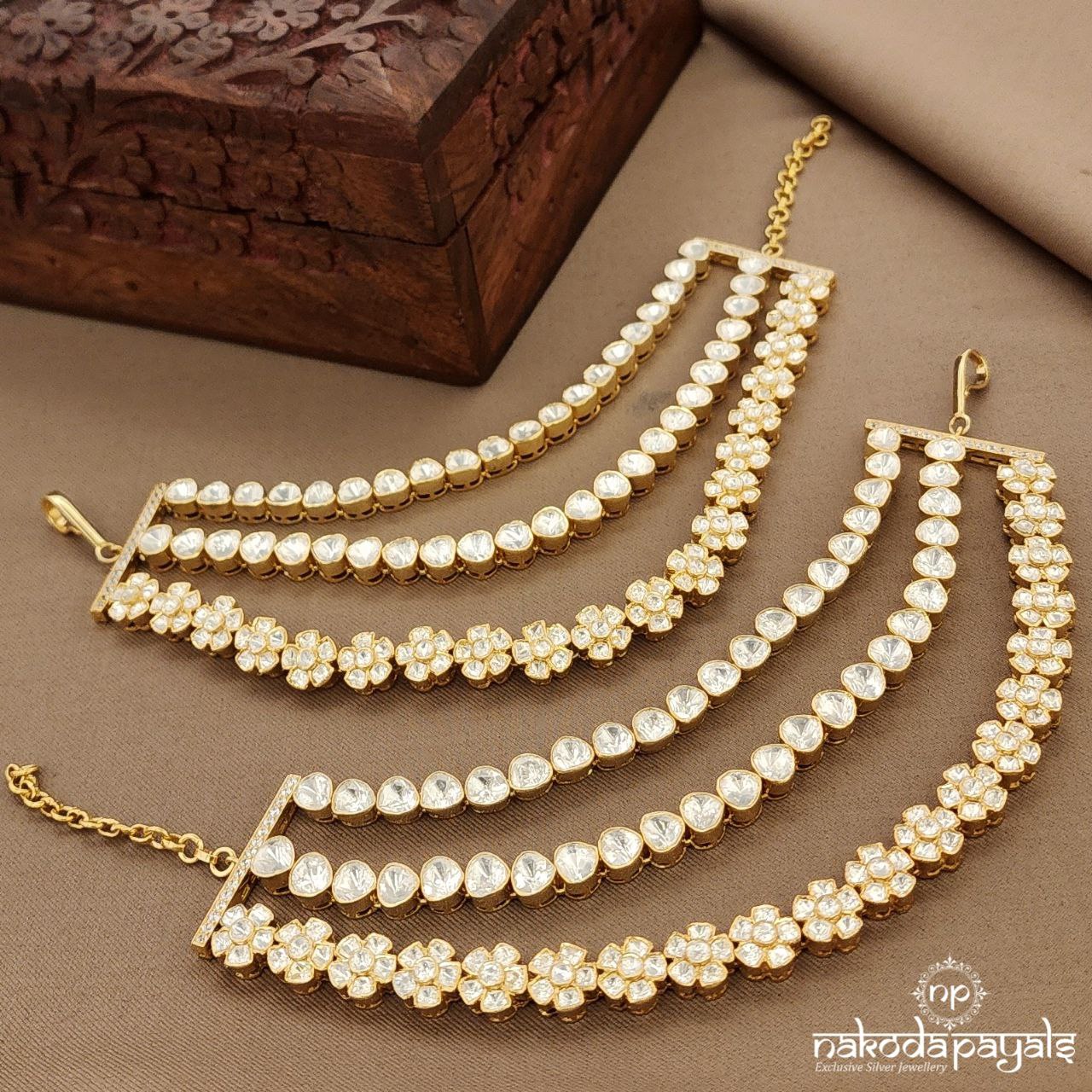 Moissanite Layered Maati (Gm1084)