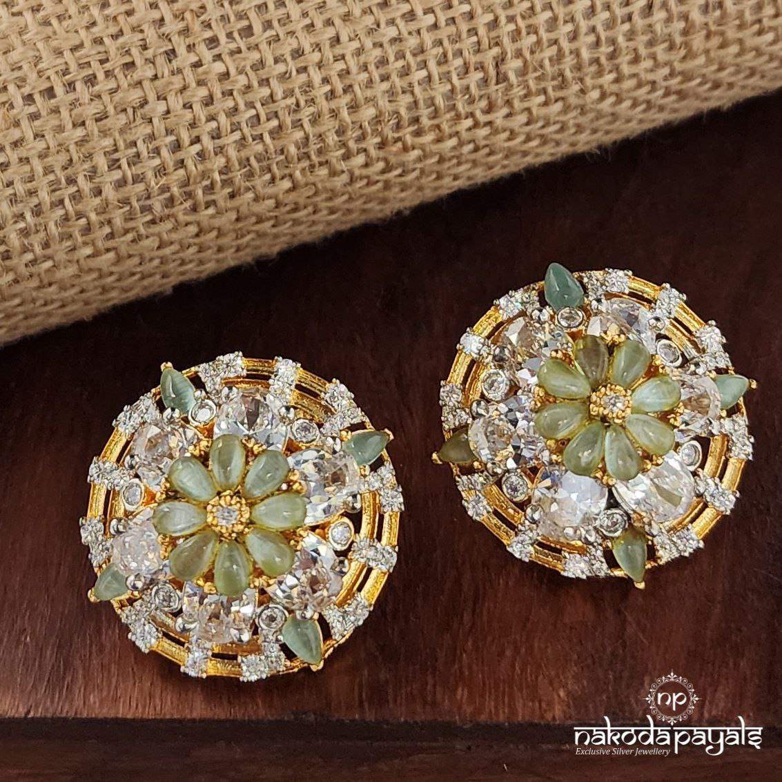 Glorious CZ Earrings (Ge9791)