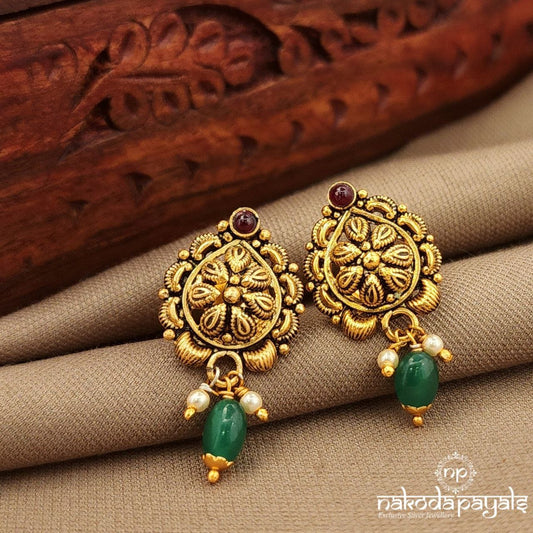 Green Drop Studs (Ge10410)