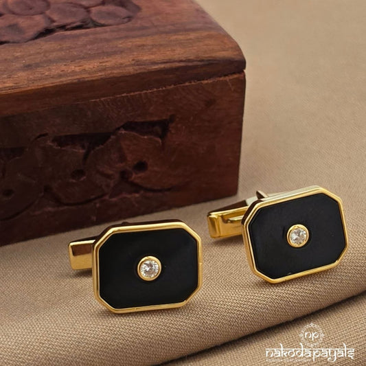 Classic Black Cufflinks (CF0221)