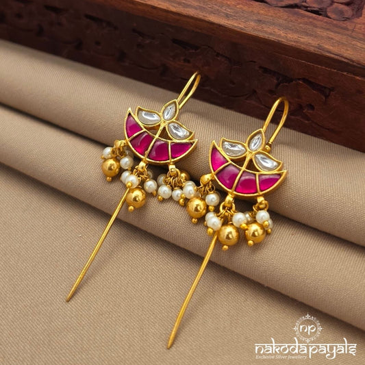 Pretty Kundan Earcuff (Ge10903)
