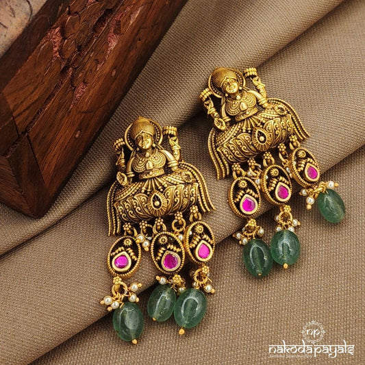 Lakshmi Floral Earrings (Ge10364)