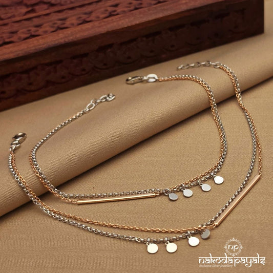 Rose Gold Elegant Anklet (A6863)