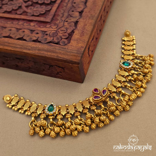 Green Drop Choker (Gn10615)