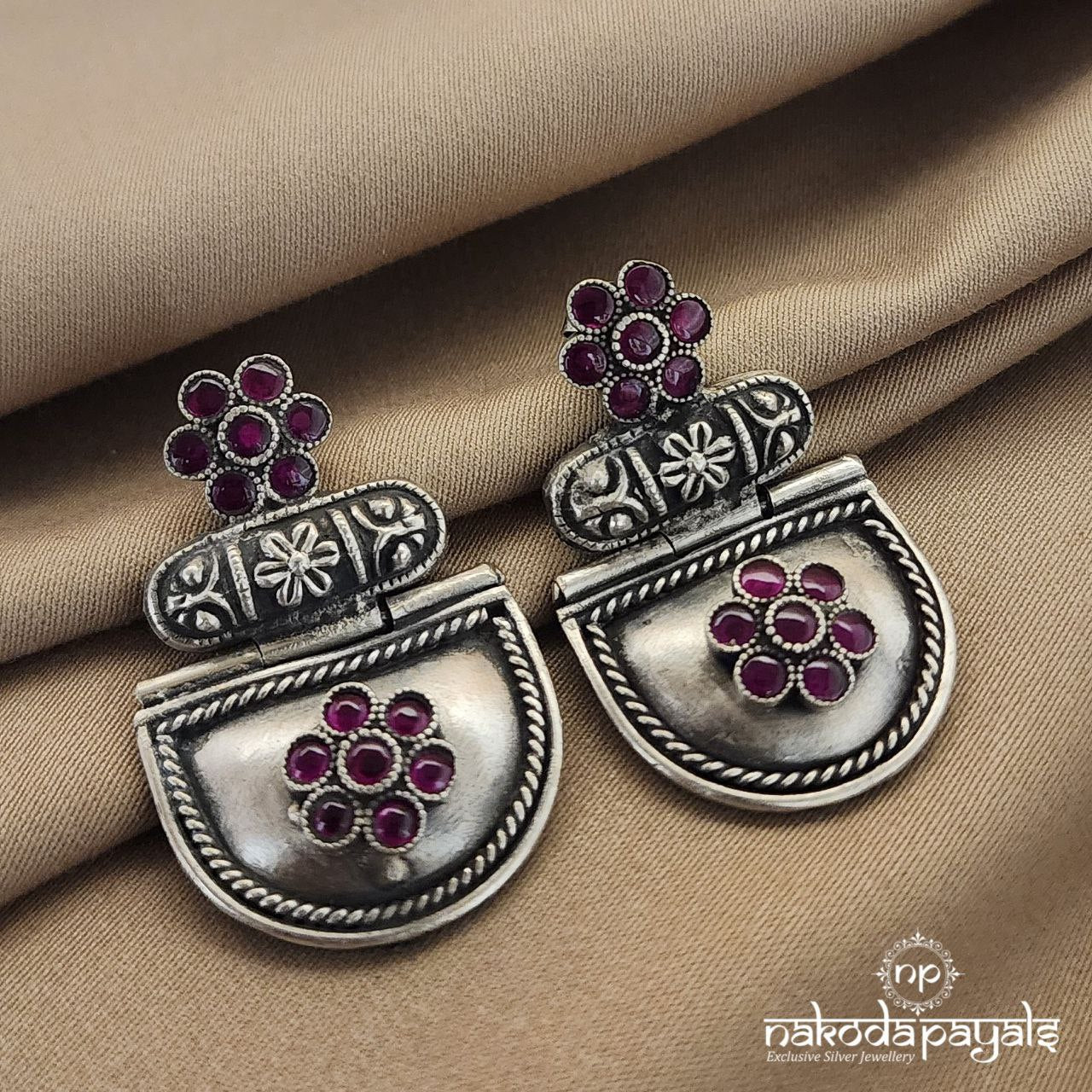 Traditional Pink Earrings (C3052)