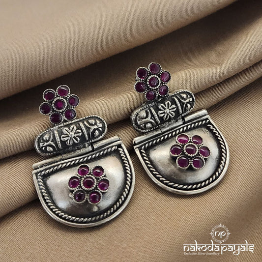 Traditional Pink Earrings (C3052)