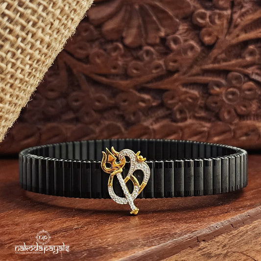 Divine Om Elastic Bracelet (Mc1087)