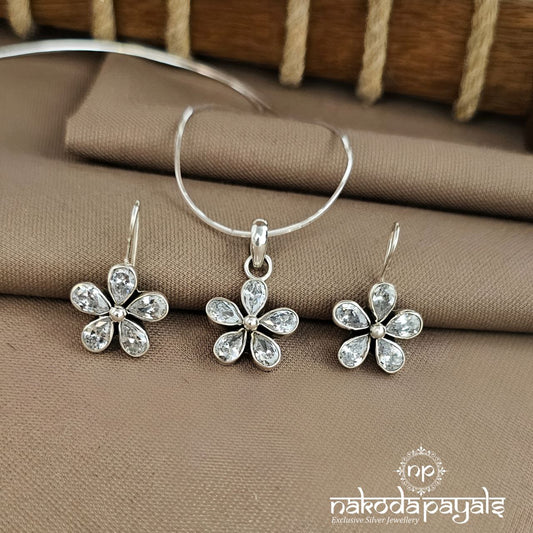 White Pendant Set (N11530)