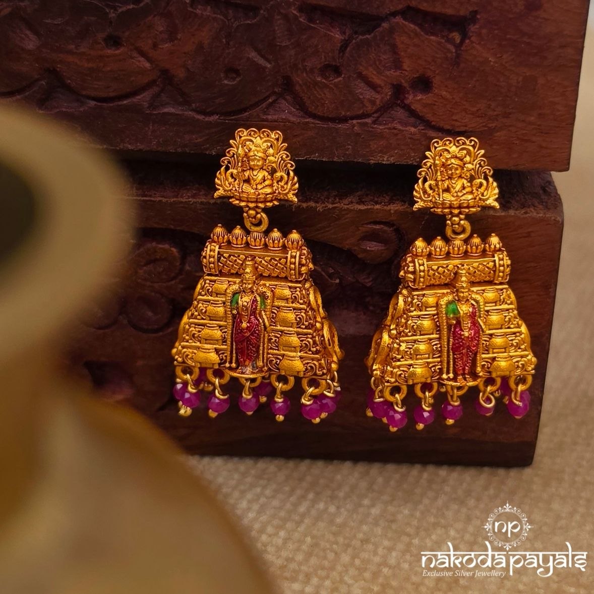Divine Murugan Earring (Ge11199)